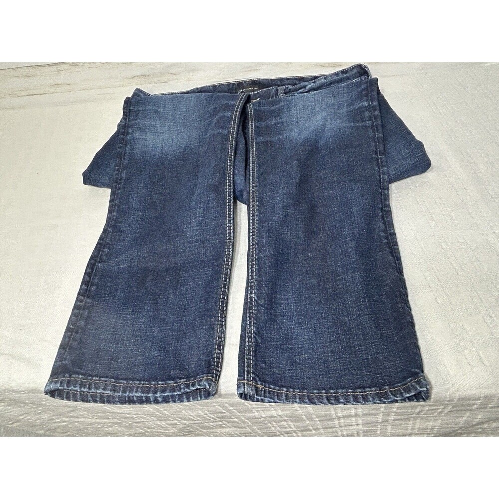 Silver Jeans Mens Size 36 x 32 Allan Classic Fit Straight Leg Stretch Denim pant - Picture 10 of 12